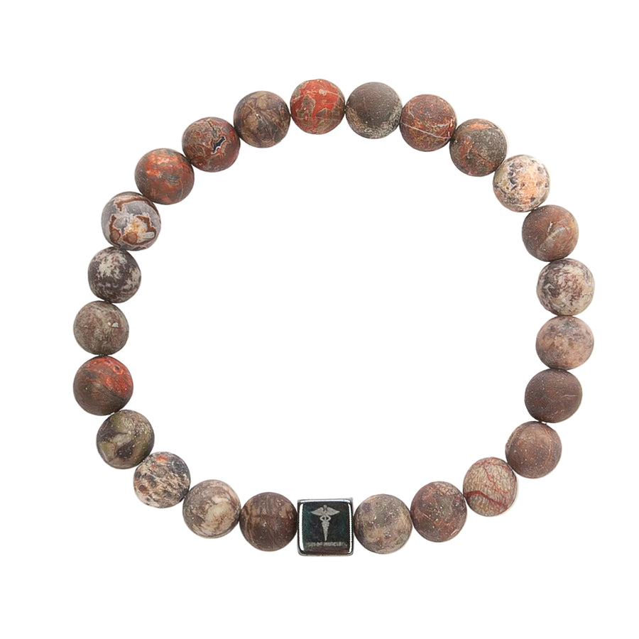 Agate de la forêt tropicale 