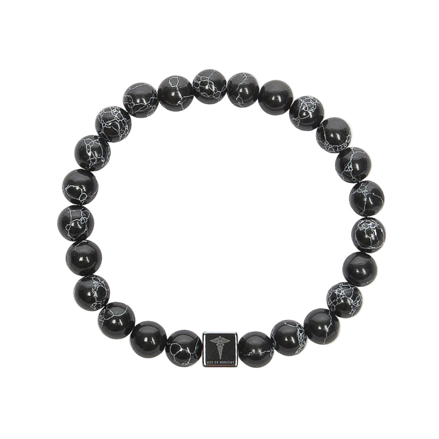 Jaspe serpentine noir 
