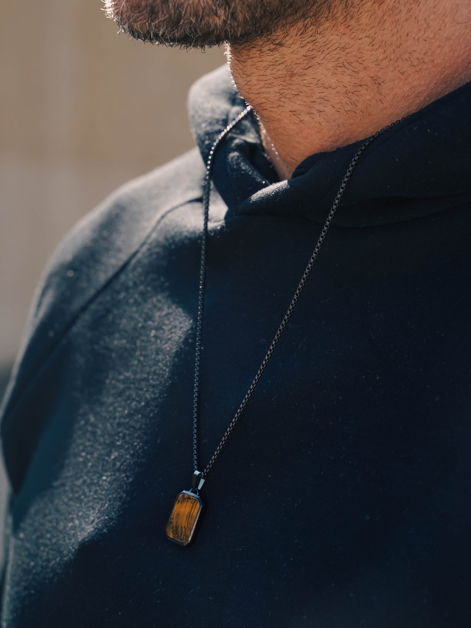 Charcoal Black  Tiger eye