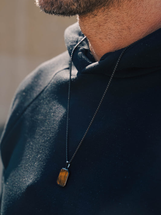 Charcoal Black  Tiger eye