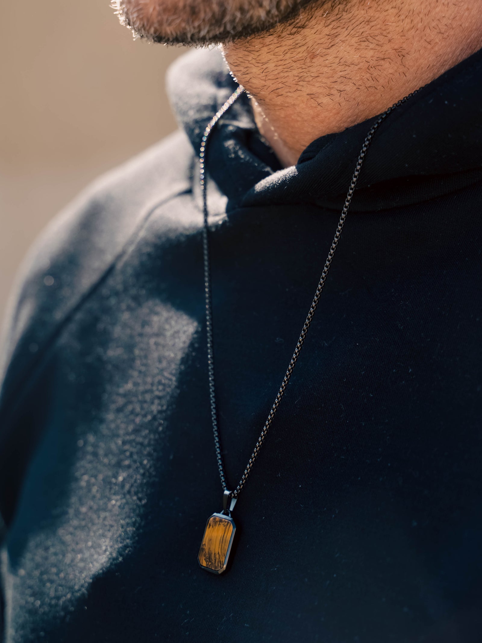Charcoal Black  Tiger eye