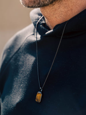 Charcoal Black  Tiger eye