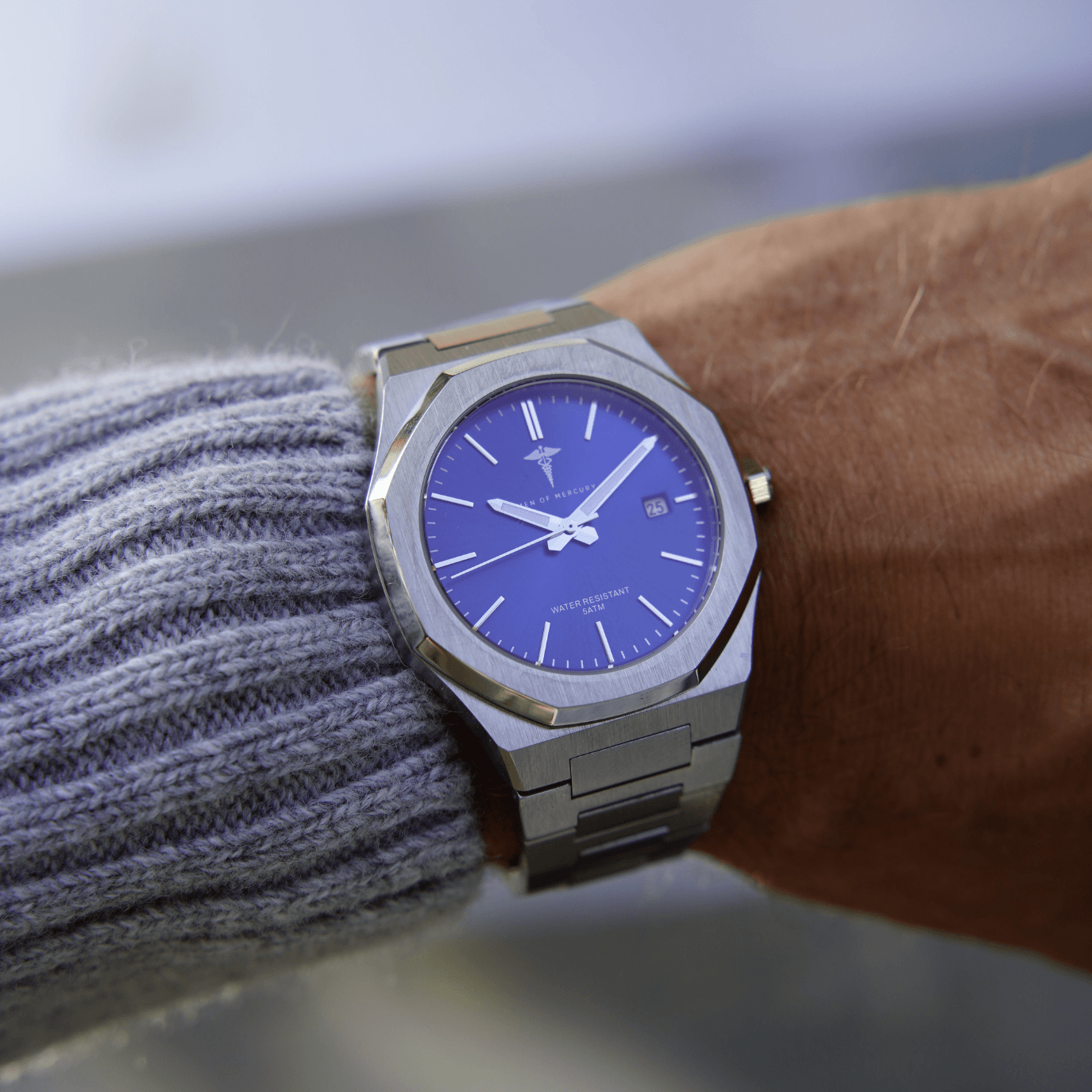 Luxury green automatic watch hero image